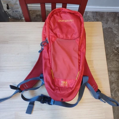 Mochila Bolso Rojo Platypus Tokul XC 8.0 Hydration Pack Foto 1 de 4