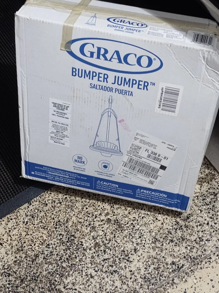 Jersey de parachoques de puerta vintage para bebé de Graco unisex 2002 con caja Foto 1 de 1