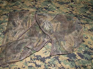 *Tarn Tru-Leaf Jagd Truthahn Kapuze Full Cover Mesh mit Schnurbinder Bogenschießen Feder - Bild 1 von 3