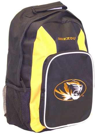 Officially Licensed NCAA Missouri Tiger Southpaw Backpack, Multiple Colors, 18" Cover