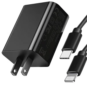 18W USB-C Power Adapter Plug & Charging Cable For Apple iPad 5 6 7 8 9th Gen Air - Picture 1 of 22
