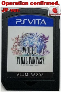 PS VITA Cartridge Sony World of Final Fantasy Japanese Games J - Picture 1 of 1