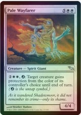 1 x Pale Wayfarer - Foil - Shadowmoor - LP - Magic The Gathering - MTG