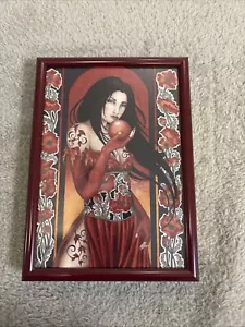 2000 Amy Brown Fantasy Art Print Morgana Nielsen Frame - Picture 1 of 9