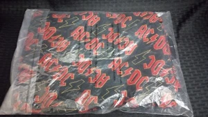 ACDC Lounge Pants Adults S Cotton Music Band Logo Print Nightwear PJ Bottoms - Picture 1 of 4