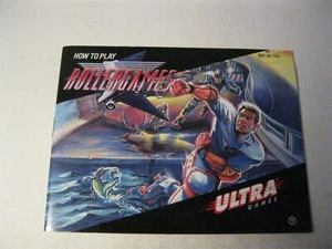 Rollergames Nintendo NES nur Anleitung - Bild 1 von 2
