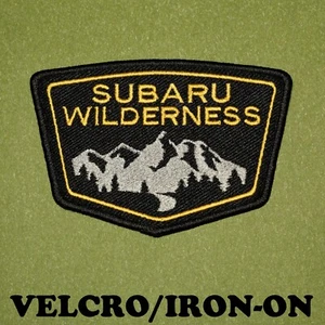 Subaru Wilderness Logo Patch • NEW • Made in USA - Picture 1 of 3
