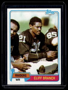 1981 Topps Cliff Branch #403 Oakland Raiders - Picture 1 of 2