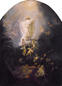 The Ascension by Rembrandt Giclee Art Print Paper or Canvas - Picture 1 of 1