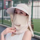 Women Sun Hat Face Cover Neck Flap Anti UV Sun Protection Cap Best T0E6