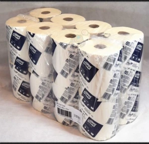 Tork Paper Hand Towels 90m x 16 Rolls Towel Roll Bulk Industrial Kitchen White - Picture 1 of 2