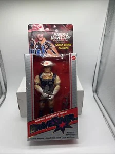 Marshal Bravestarr 1986 Actionfigur NEU Mattel Brave Star Read Paint Variante - Bild 1 von 21