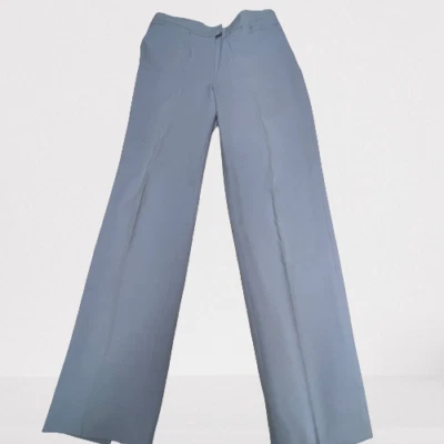 PIAZZA SEMPIONE Brigitte Capri Pants Size 38 Beige Stretch Cotton Blend New $498 - Image 1 of 4