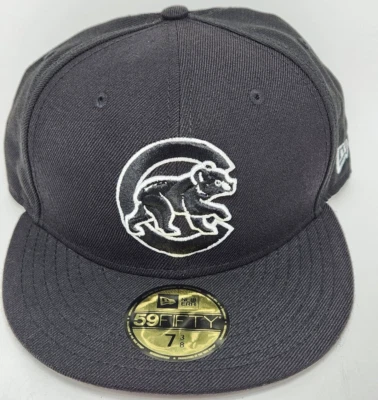 Chicago Cubs New Era 59Fifty Custom Batting Practice 7 3/8 Fitted Hat Cap White - Image 1 of 4