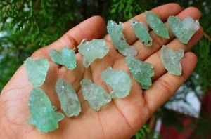 Green Apophyllite Crystals ( 14 NOS ) Minerals Specimen #M62 - Picture 1 of 5