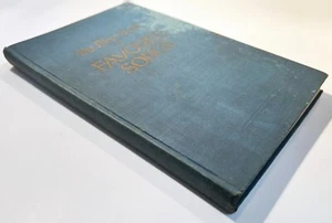 The Blue Book of Favorite Songs by Hall & McCreary 1928 Hardback Music & Lyrics - Picture 1 of 12