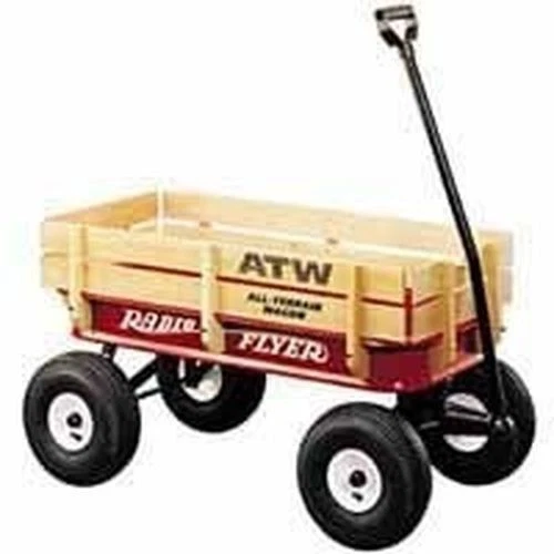 NEW IN BOX RADIO FLYER #32 ATW ALL-TERRAIN GOOD TIRES STEEL & WOOD SALE!! - Image 1 of 1