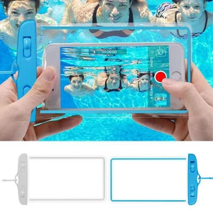 1x New Waterproof Floating Pouch Dry Bag Case Cover For Cell Phone Touchscreen - Photo 1 sur 14