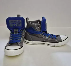 Converse Chuck Taylor All Star Guard grigio/blu taglia 8 imbottite alla caviglia - usate - Foto 1 di 10
