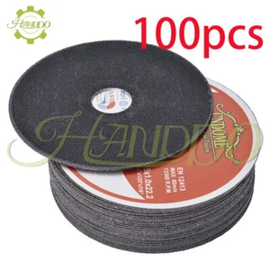 Pack 100 4-1/2"x.040"x7/8" Cut-off Wheel - Metal & Stainless Steel Cutting Discs - Picture 1 of 10