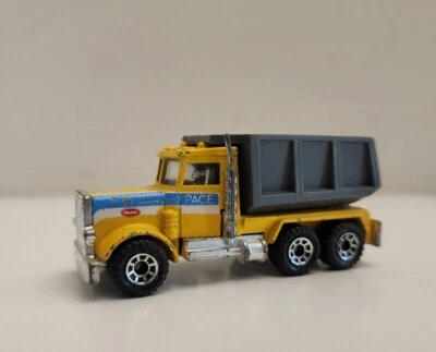 Matchbox 1981 Peterbilt Diecast Construction Dump Truck 1/80 Scale Pace - Image 1 of 4