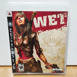 Wet Video Game Sony Playstation 3 PS3 Complete CIB Manual - Picture 1 of 4