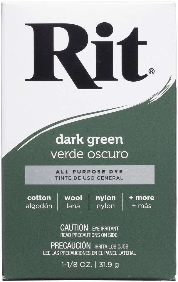 Rit Dye Powder Fabric Dye - Dark green - image 1 of 1