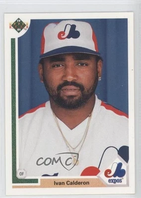1991 Upper Deck Ivan Calderon #786 - Image 1 of 2