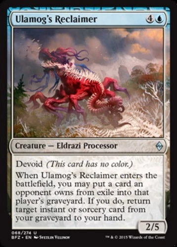 x1 Ulamog's Reclaimer - Battle for Zendikar - NM - MTG - Image 1 of 1