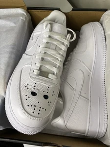 Nike Air Force 1 Low Retro QS Jason Voorhees Máscara Tenis IB4025-100 Talla 11 DS - Imagen 1 de 9