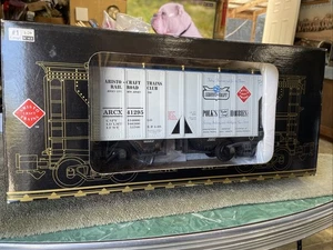 Aristo Craft Trains "2-Bay Covered Hopper Car aRT-41295 ARRC/Railroad Club 1995. - Picture 1 of 11