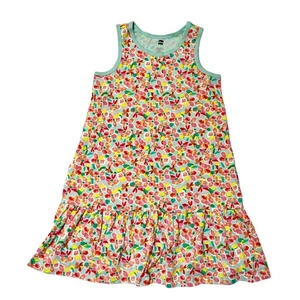Tea Collection Hacienda Hibiscus Tank Dress Size 7  - Picture 1 of 5