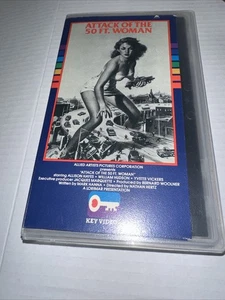 Attack of The 50ft Woman VHS Key Video 1985 Allison Hayes - Picture 1 of 4