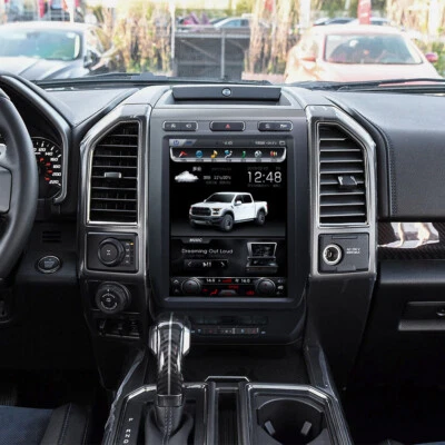 Radio GPS coche Android 7.1 Tesla pantalla vertical para Ford F-150 Raptor 2015-2019 Foto 1 de 4
