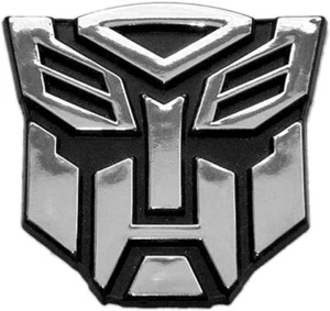 NEW Transformers 3" Autobot Auto Robot Car Emblem Ornament Adhesive Backing - Picture 1 of 4
