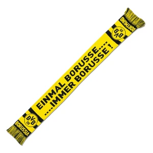 BVB Borussia Dortmund Schal "Einmal Borusse, immer Borusse" - Bild 1 von 1