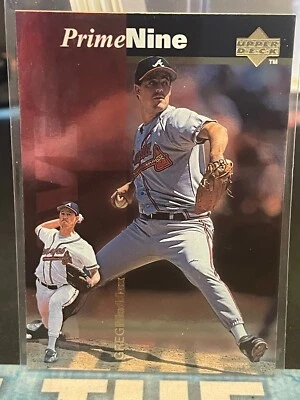 1998 Upper Deck Prime Nine #PN56 Greg Maddux/1992 - Image 1 of 2