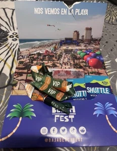 VIP Baja Beach Fest concert ticket stub - Picture 1 of 2