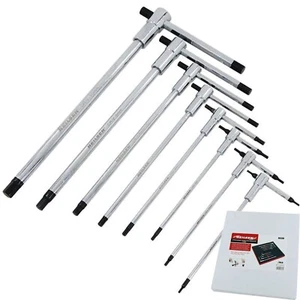 Neilsen 8pcs Long Sliding T-handle Allen Hex Key Wrench Set 2-10mm T Handle Keys - Picture 1 of 4