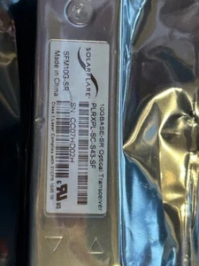 SOLARFLARE SFM10G-SR PLRXPL-SC-S43-SF 10GBASE-SR Optical Transceiver - Picture 1 of 2