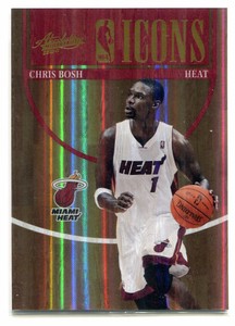 2010-11 Absolute Memorabilia NBA Icons Spectrum 13 Chris Bosh 72/100