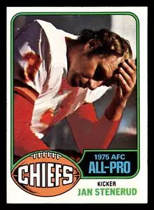 1976 Topps Jan Stenerud #160 NM Kansas City Chiefs - Bild 1 von 2