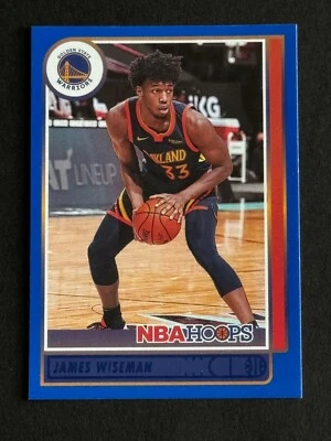 2021-22 Panini NBA Hoops - James Wiseman #58 - Blue - Image 1 of 2