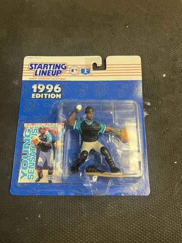 Charles Johnson Florida Marlins MLB Starting Lineup Figure 1996 Edition Cover