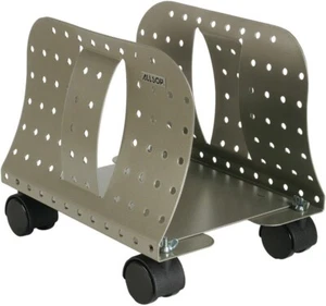 Allsop Metal Art CPU Caddy, Adjustable Width Mobile Computer Stand w/ 4 Casters - Zdjęcie 1 z 7