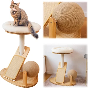 Pet Activity Struktur Katzenklettergerüst mit Streu Katzenbaum Sisal Katzenkratzer - Bild 1 von 9
