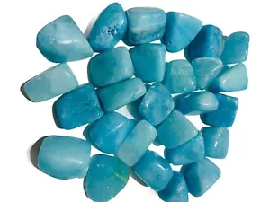 1x Cristallo Guarigione Aragonite Blu 20-25mm Pietra Caduta Reiki Guarigione Psichico Spirituale - Foto 1 di 4