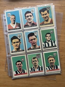 A&BC-FULL SET- FOOTBALL 1958 (Without PLANET 1ST X46 CARDS) BOBBY CHARLTON - Picture 1 of 13