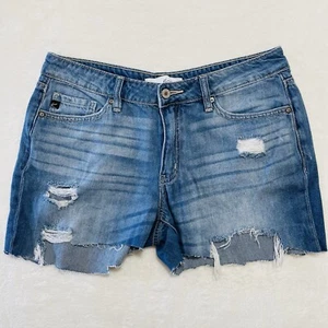 Kancan Women’s Jean Denim Shorts Size 9 / 28 Blue Style KC8281M Cotton - Picture 1 of 8