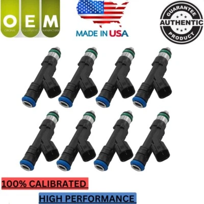 原始设备制造商 8x 博世燃油喷射器适用于 2004 - 2005 年福特 E-150/ E-350 Club Wagon 5.4L V8 — 第 1/4 张图片